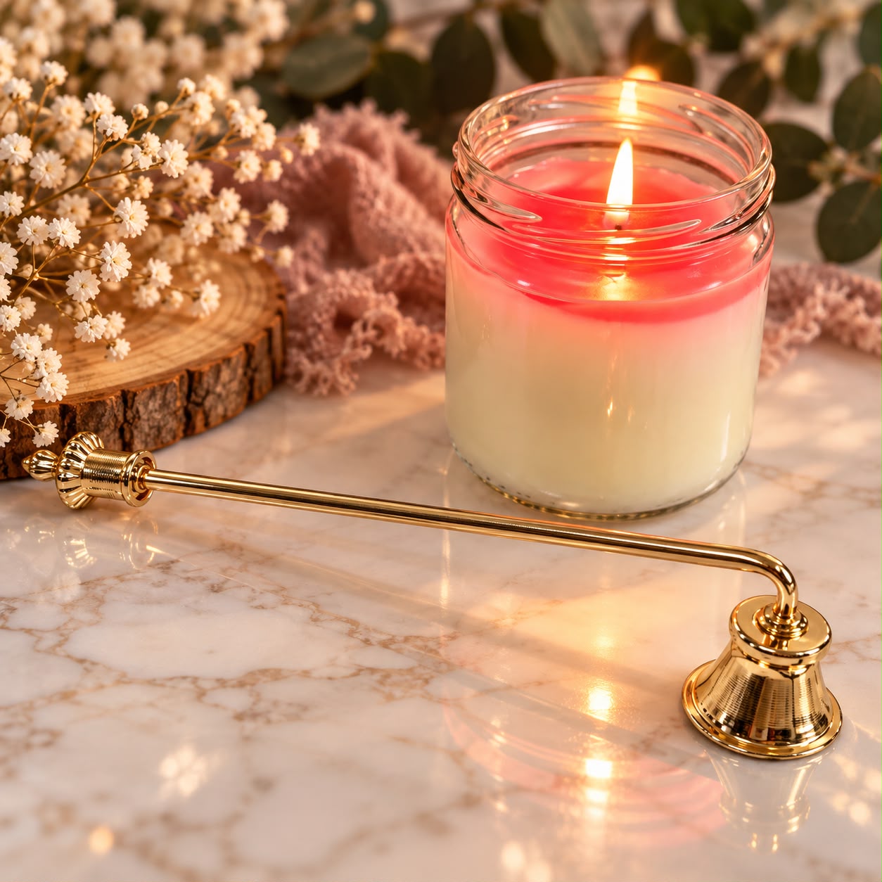 Apagavelas Dorado — Accesorios · Aromas con Encanto