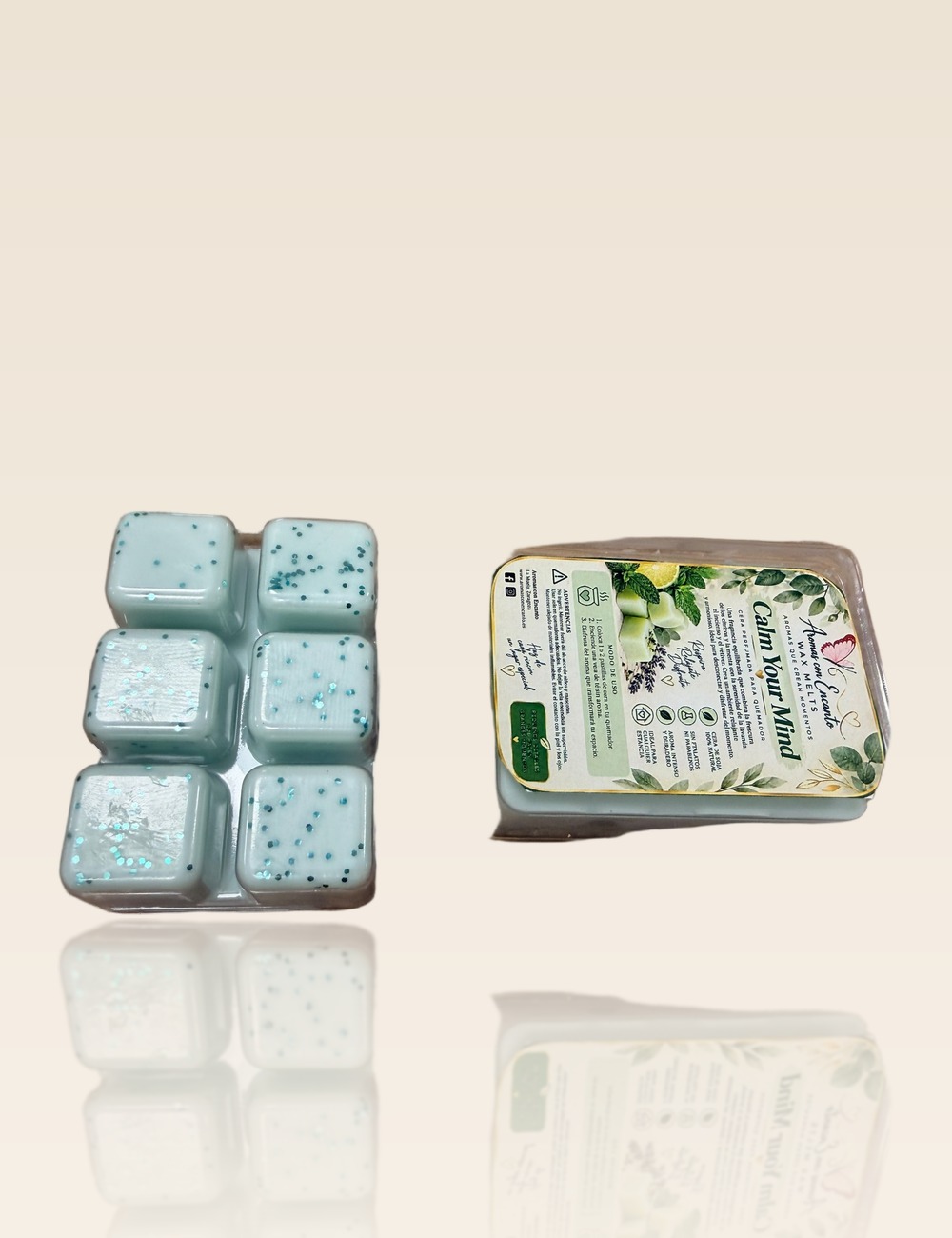Wax Melt · Calm Your Mind — Ceras · Aromas con Encanto